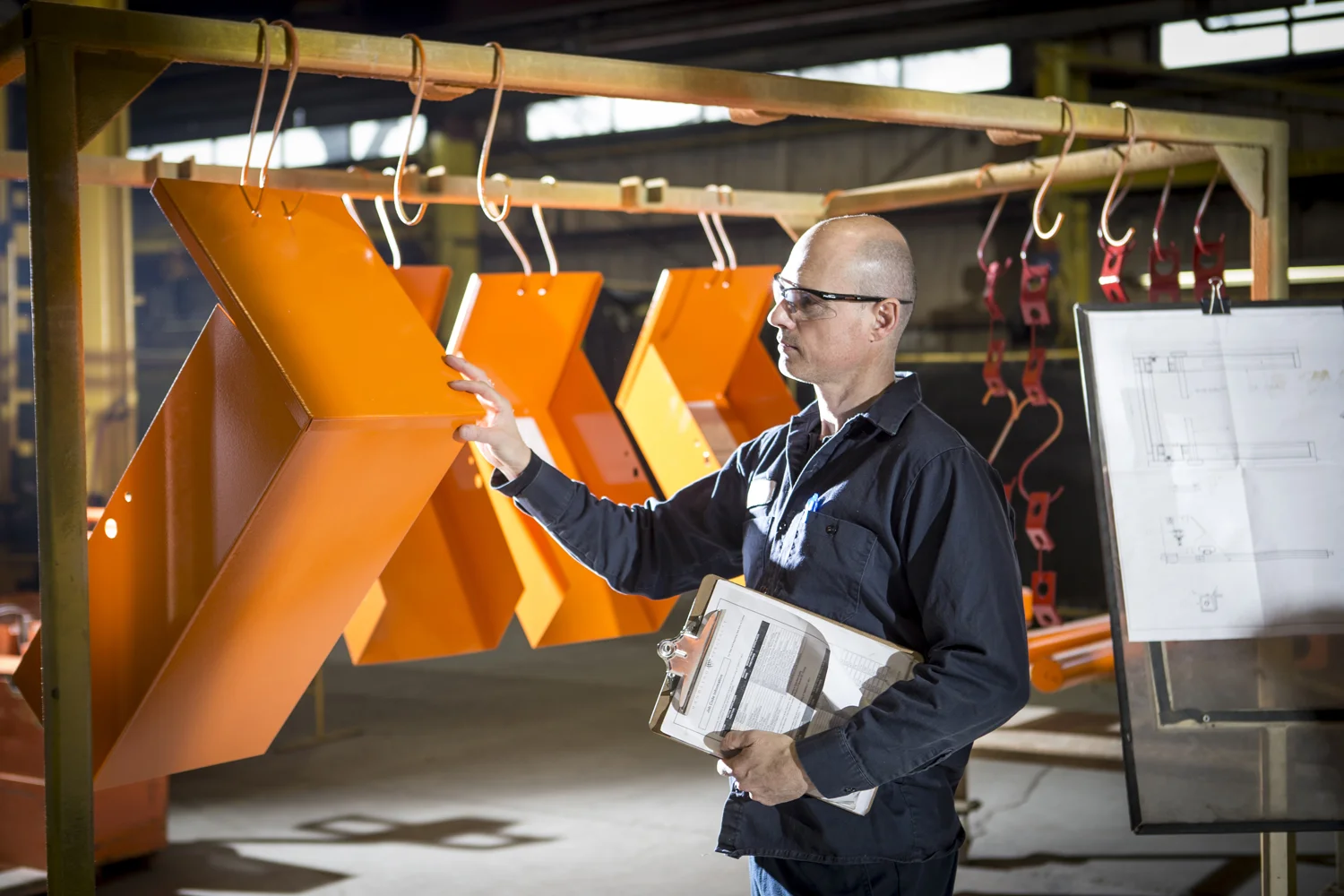 Inspection photography photographed on location at Handling Specialty, Industrial Photography by Jon Evans