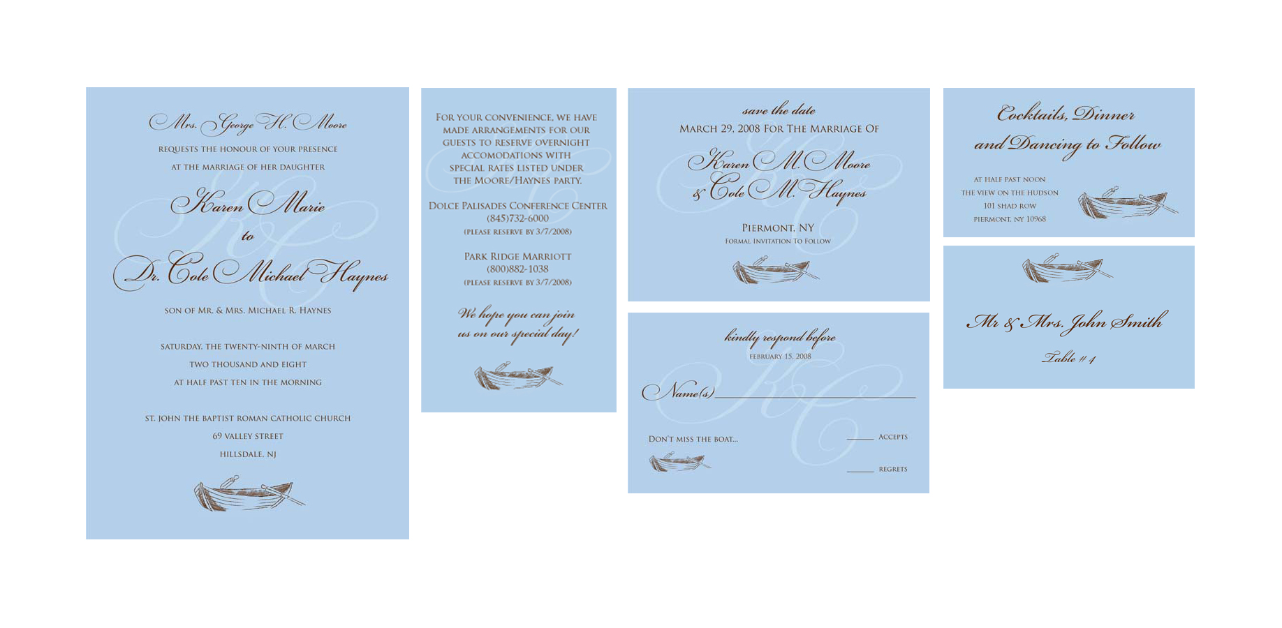 Wedding Stationery