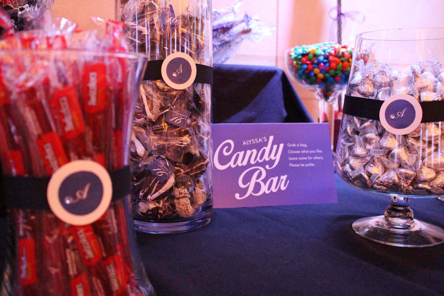 Personalized Candy Bar