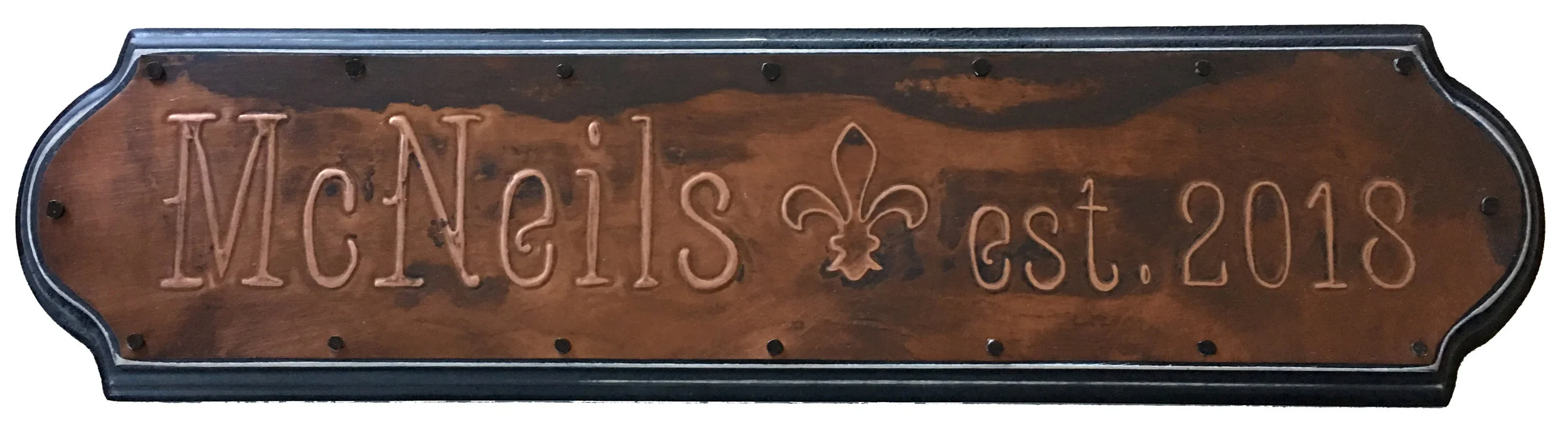 House Warming Sign 16 x 4" / custom design