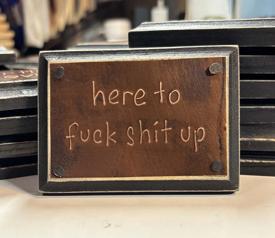 sayings / 2.5 x 3.5