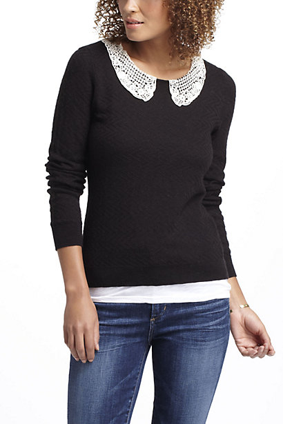 And my latest closet addition: Lace Collar Pullover
