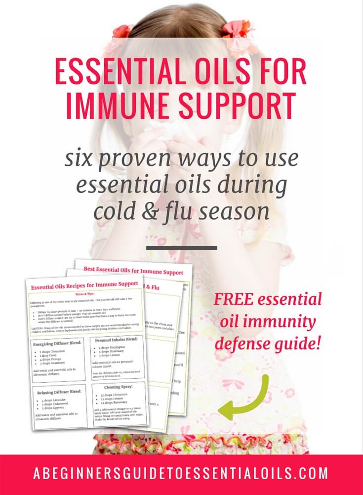 Essential oils can strengthen your immune system. Learn how to use essential oils to boost your immune system, use the included essential oil recipes, and choose the best essential oils for immune system support. Perfect for essential oil beginners!