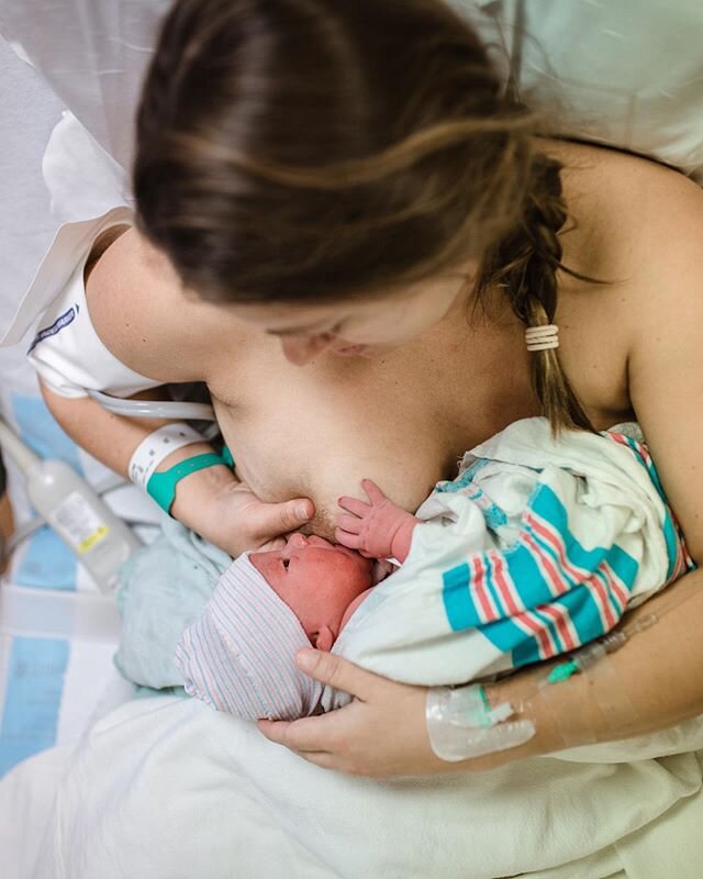 Hey guys! I&rsquo;m still here! Getting around to editing sweet Wells&rsquo; birth from March. I&rsquo;m just about finished his birth film and I can NOT wait to share it.
.
Just obsessed over here with this first latch photo ❤️
.
#jwattsbirthstories