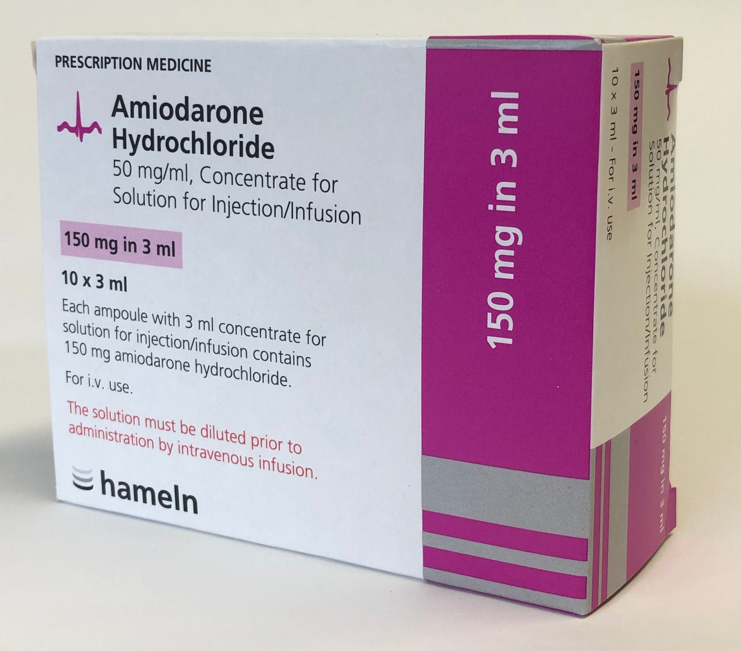 Amiodarone 150 mg/3 mL injection New Tender Listing Section H and