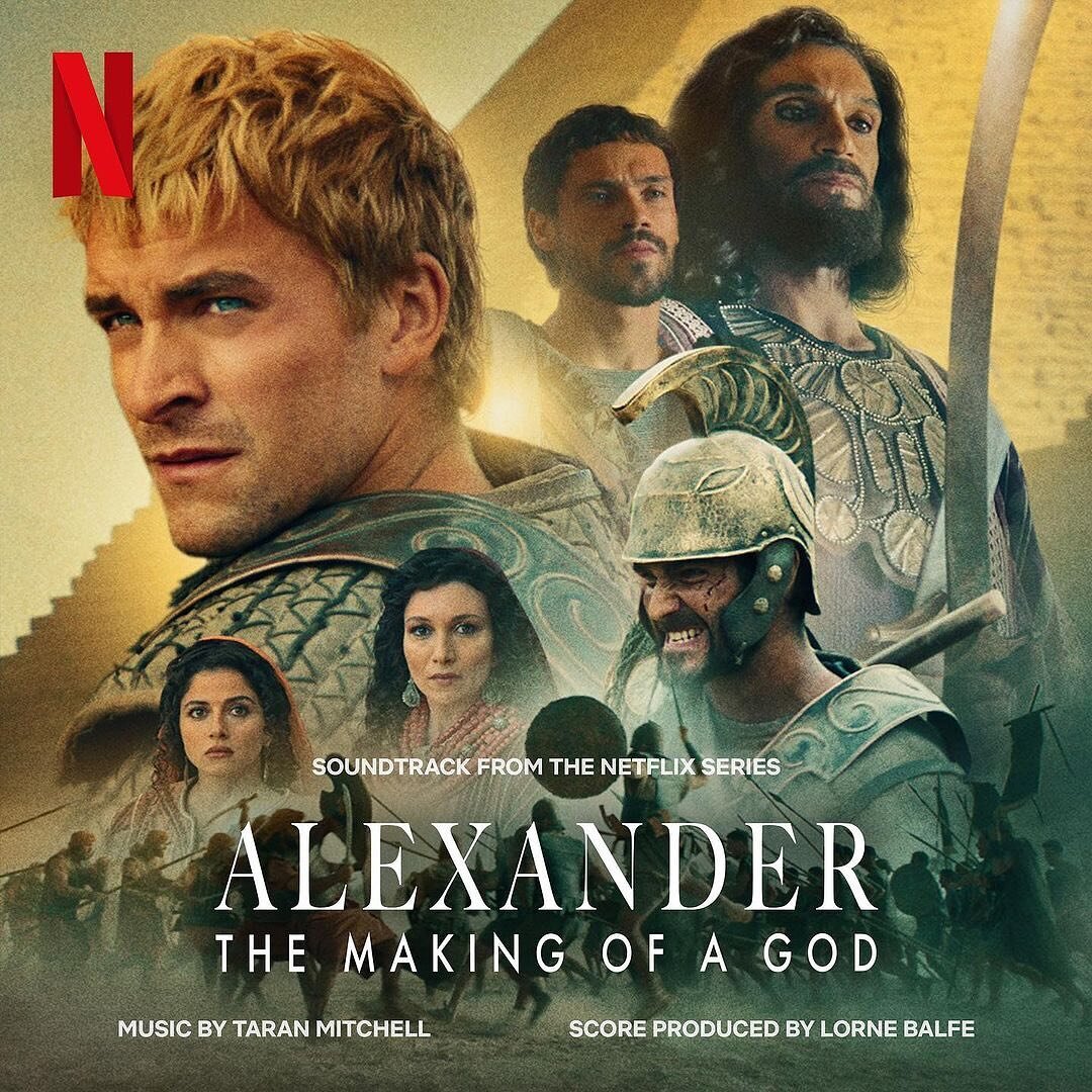#Repost @taran_mitchell
・・・
The soundtrack album for, Alexander: The Making of a God, is out now on all platforms.

Series drops worldwide on @netflix this coming Wednesday 31st!

Check out the link in my bio for streaming/ purchase options.

@14thst