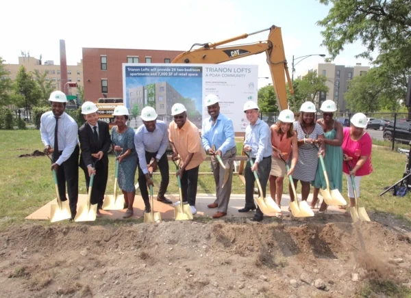 Groundbreaking: Trianon Lofts will be POAH's first mostly market rate rentals in Chicago