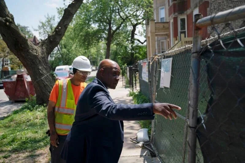 A West Woodlawn native wants to right redlining wrongs with some greenlining — and he’s starting in the neighborhood where he grew up