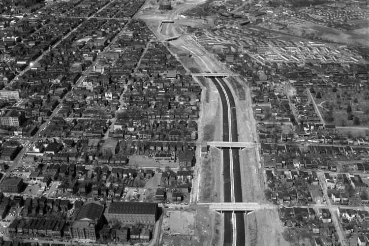 Interstate 95 cleaved central Richmond in two, isolating neighborhoods.
