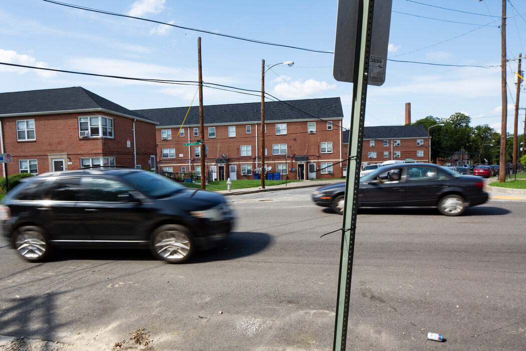 Gilpin, a majority-black, low-income area that was formerly redlined, has plenty of heat-absorbing pavement and scant tree cover, making it much hotter in the summer.