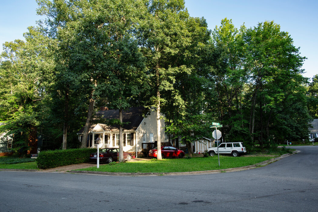 Westover Hills, a majority-white, middle-income neighborhood that was greenlined in the 1930s, is cooler than average on summer days thanks in part to its tree canopy.