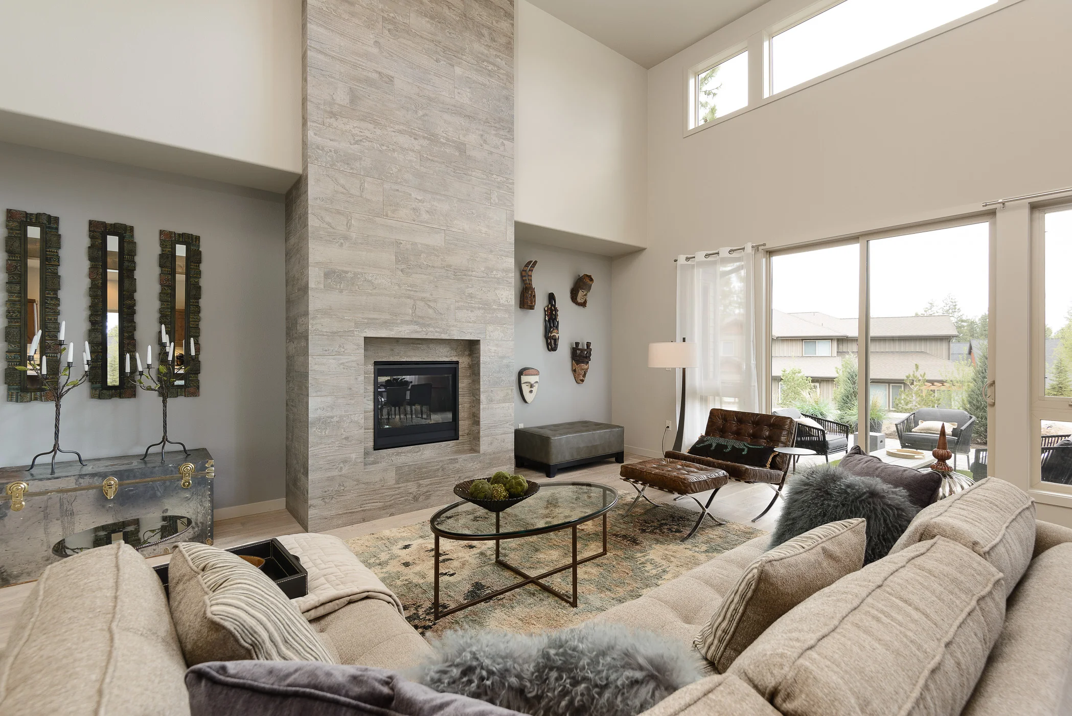 Milepost 1 Model Home living area