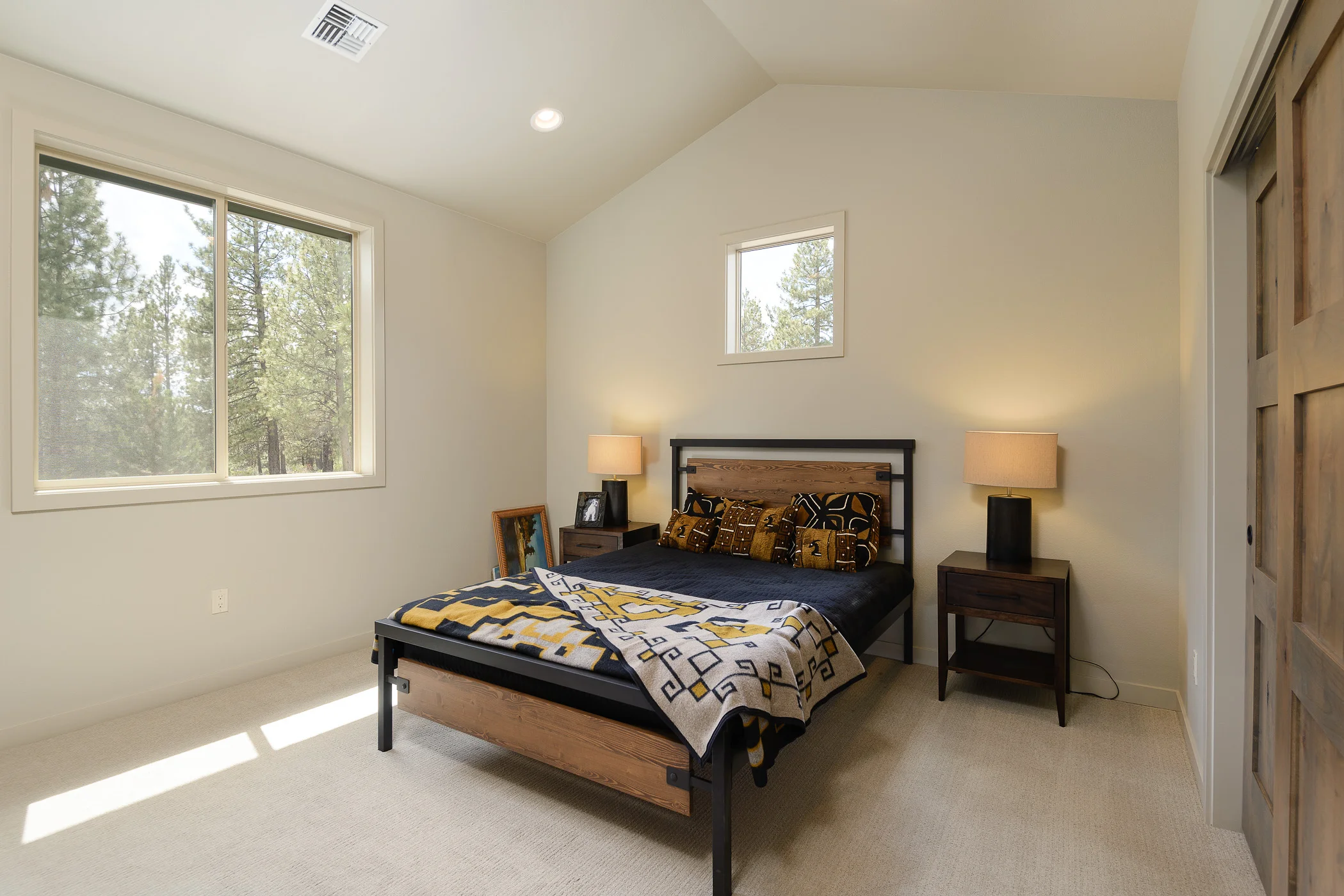 Milepost 1 Model Home guest bedroom