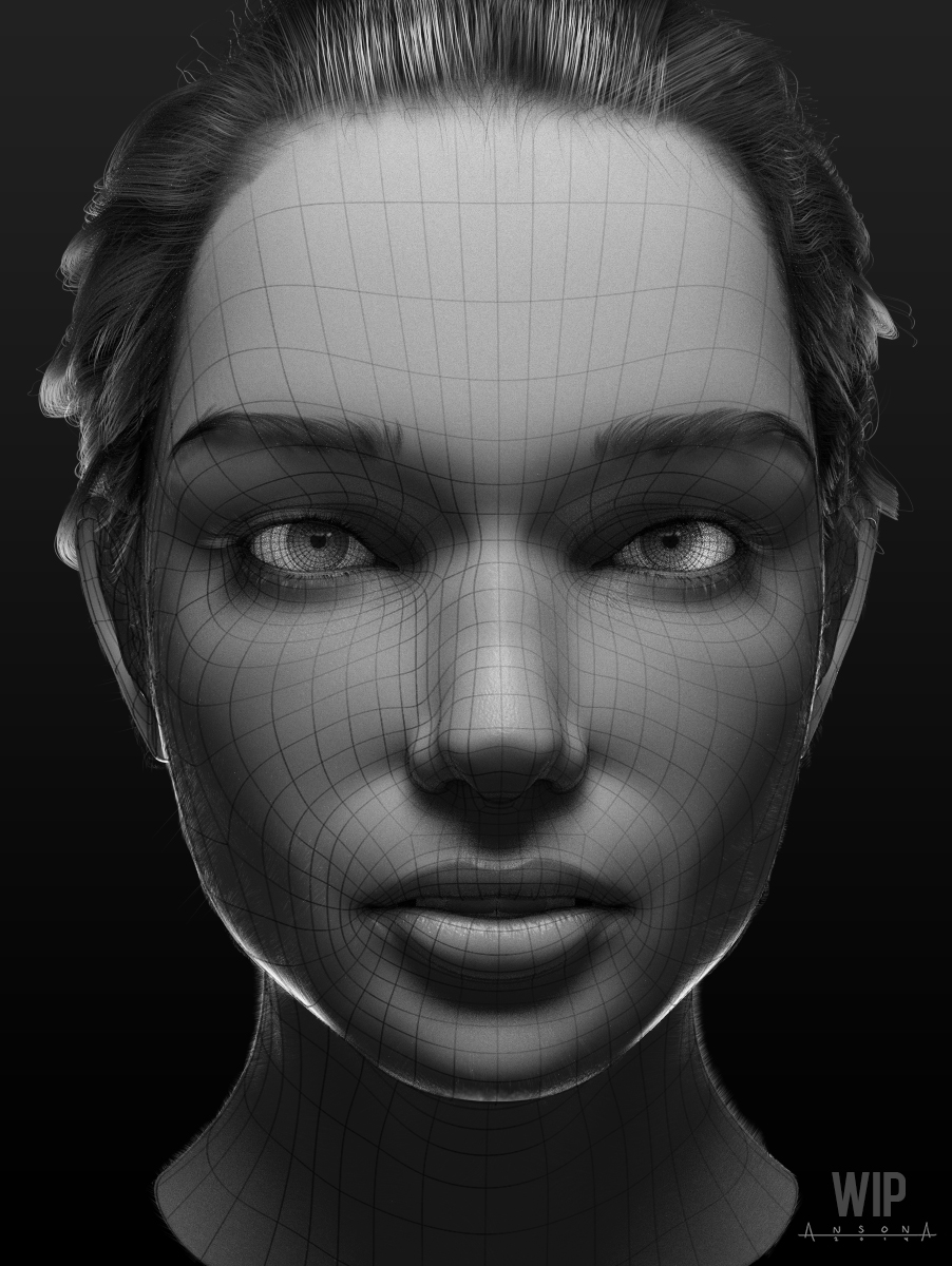 3D Portrait Study