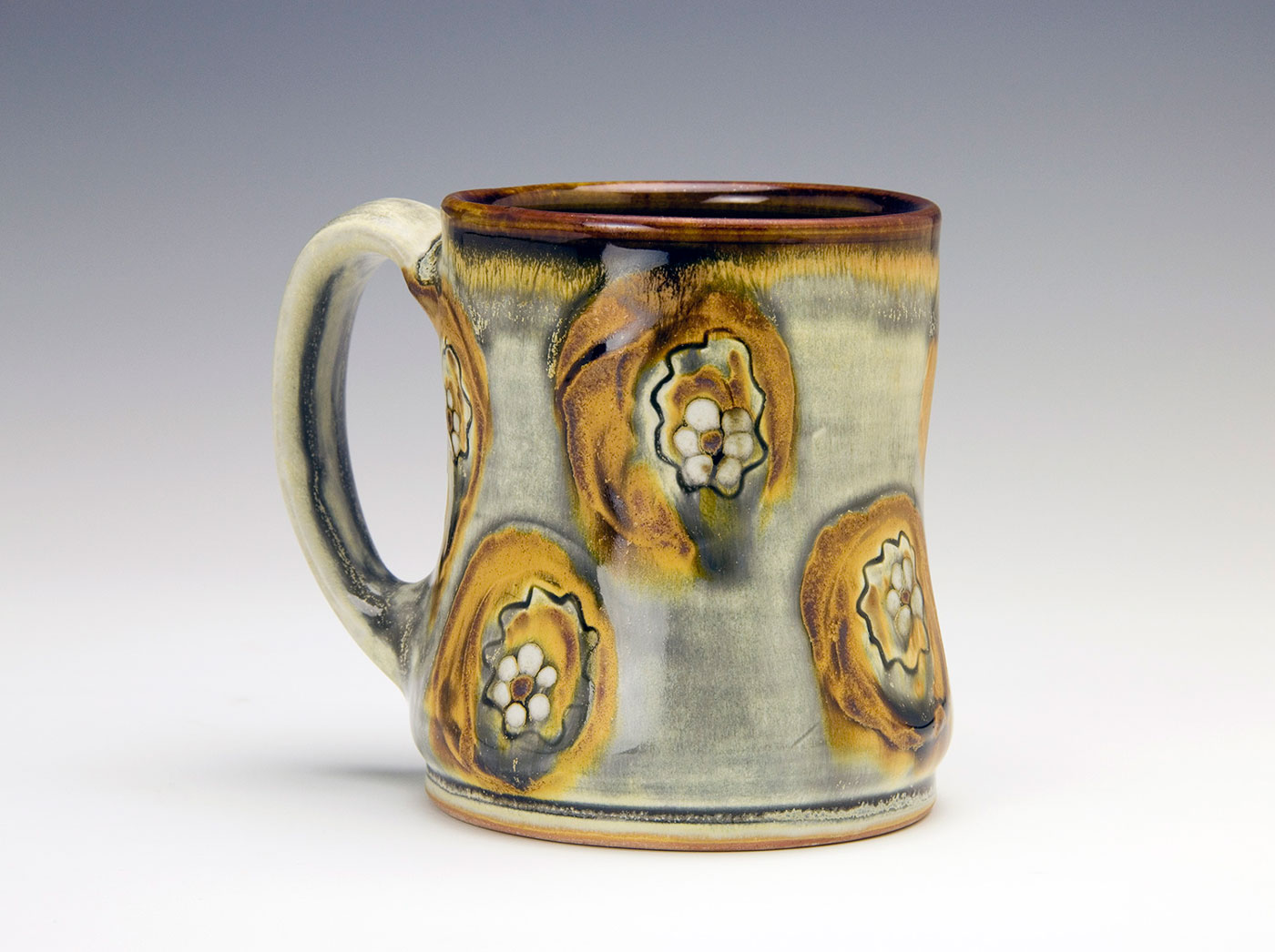 Moka-bronze-abstract-leaves-contemporary-clay-mug-Samantha-Henneke-Seagrove-Pottery.jpg