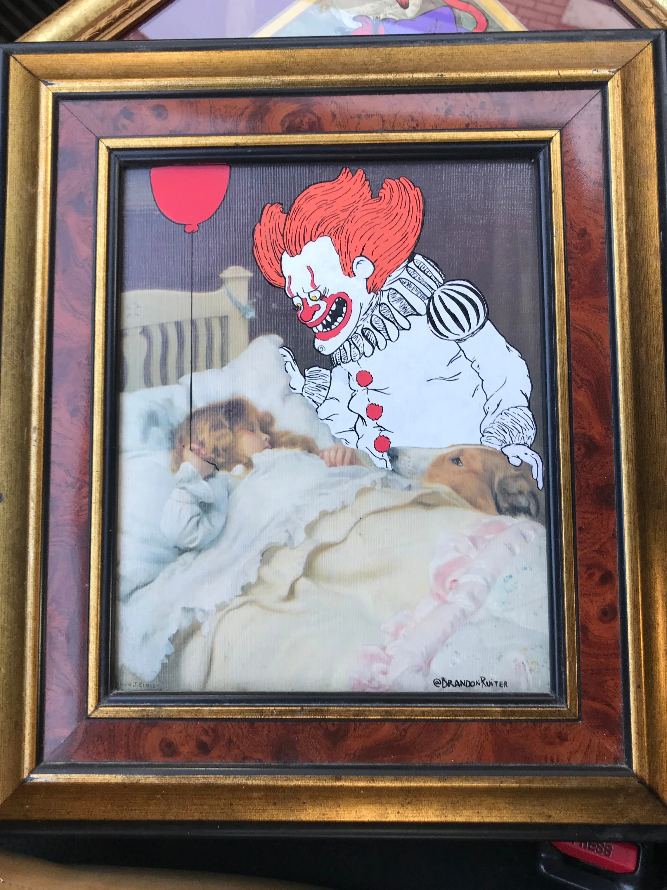Pennywise over Bed.jpeg