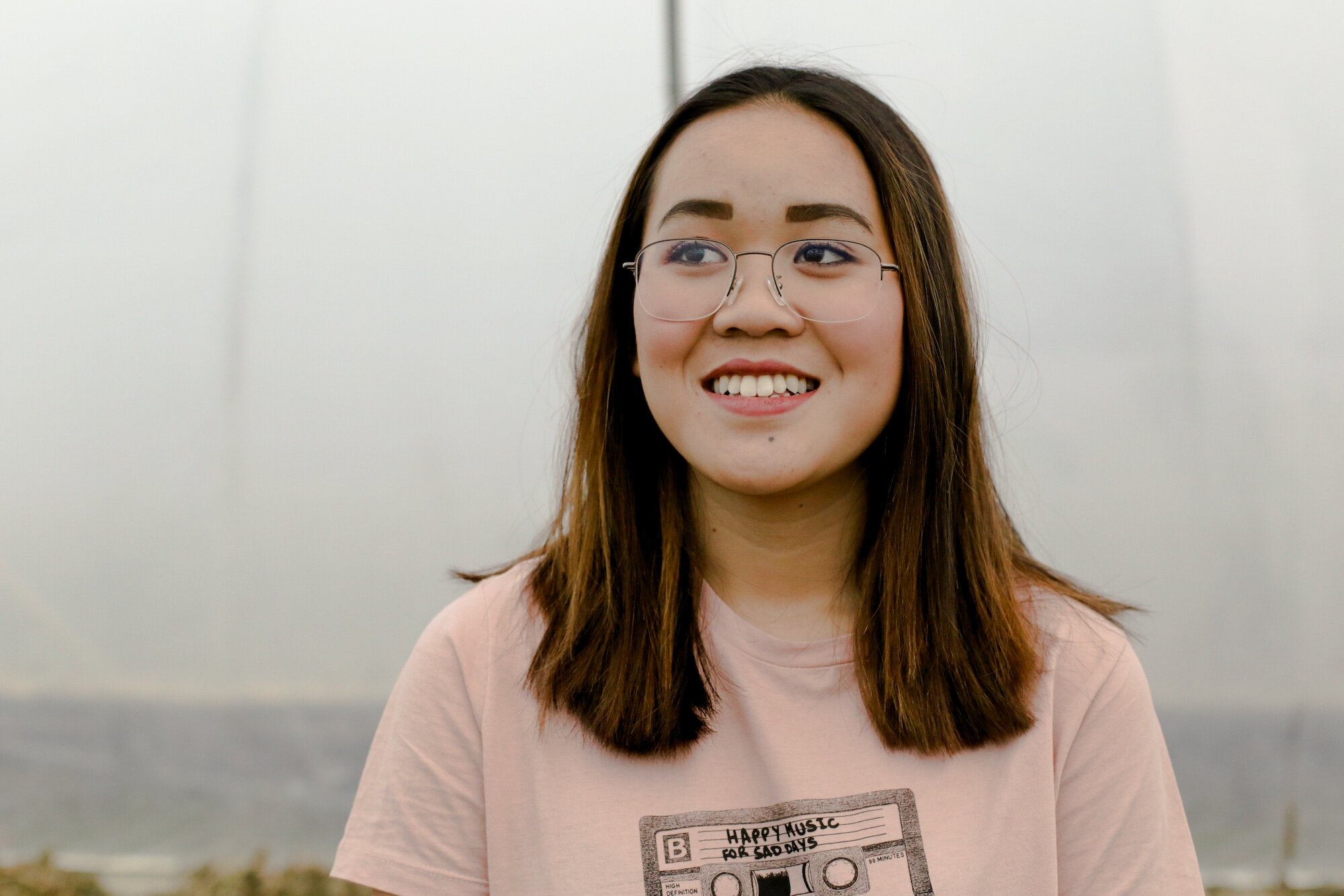 Woman with glasses individual therapy self-esteem