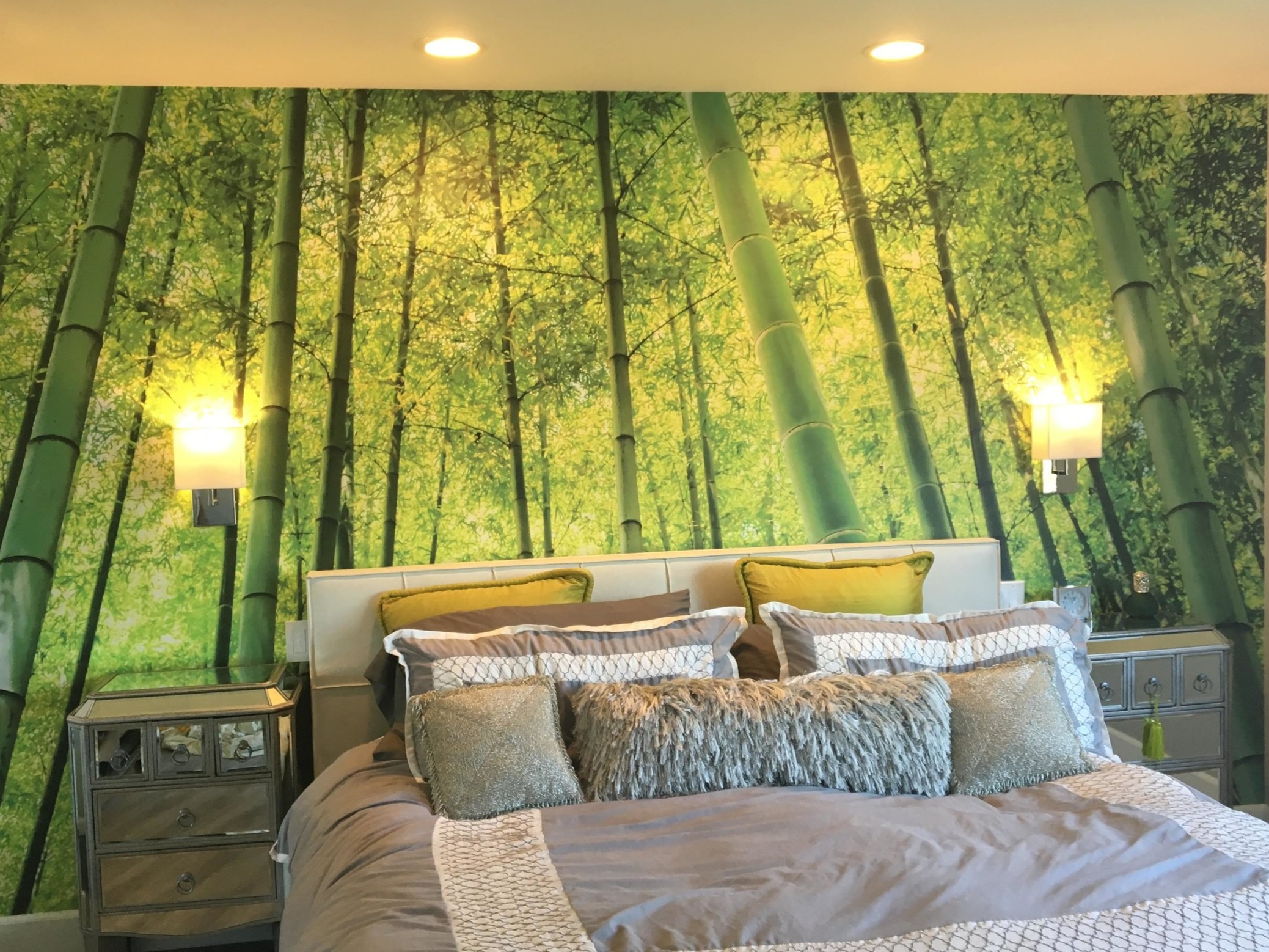 Portfolio  Examples of wallpaper installation works in San Diego