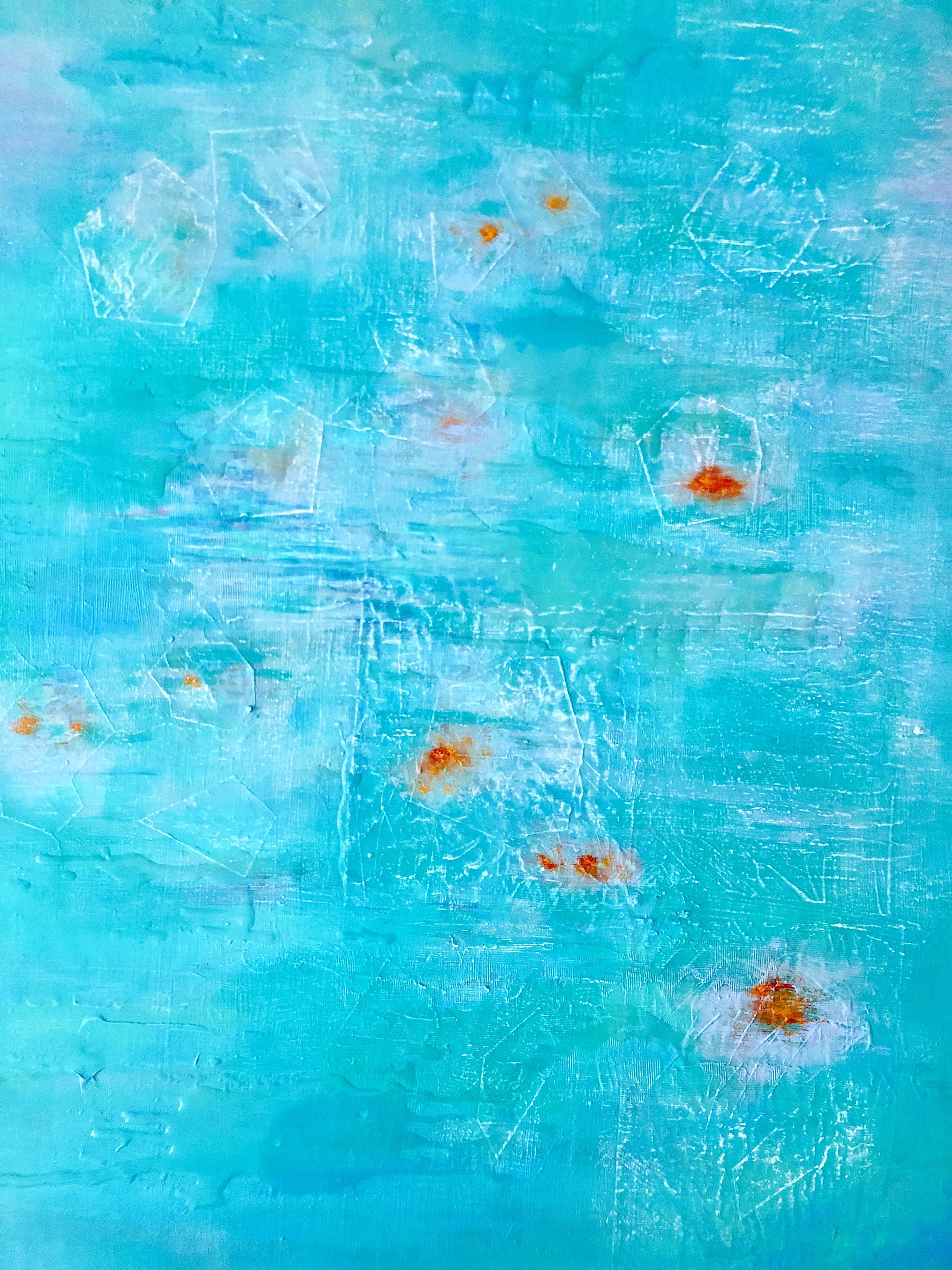 Aqua Reveal: Corporate Art Commission for Beauty Brand