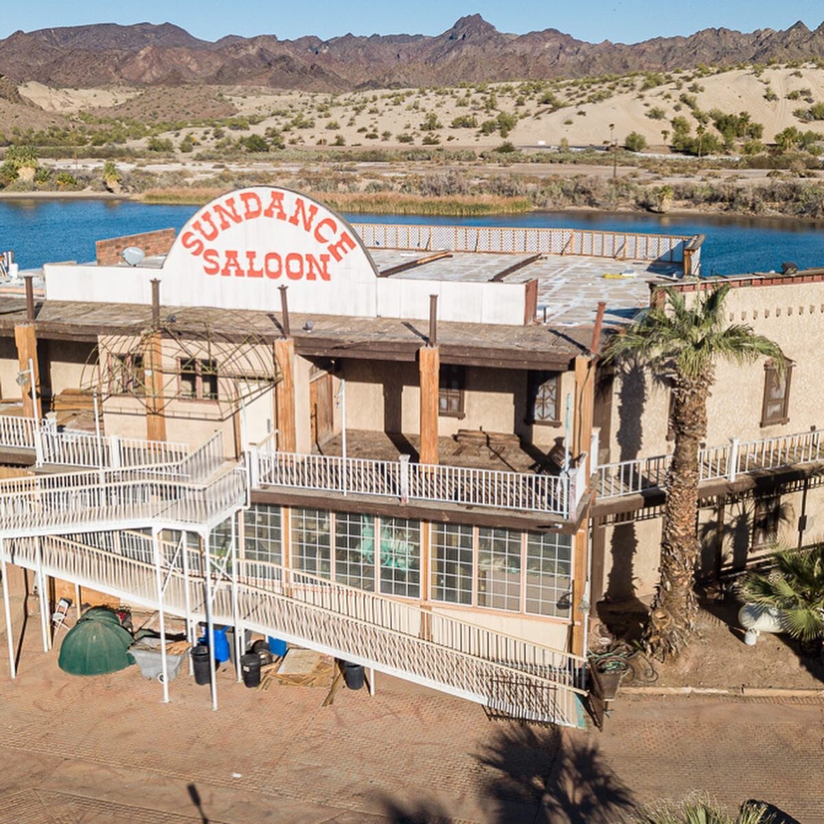 Did a cool photo shoot and floorplan a few days ago: historic music/party venue right on the Colorado River and just below Parker Dam. It&rsquo;s seen better days but could be restored to full glory. Great location. Largest property I&rsquo;ve done..