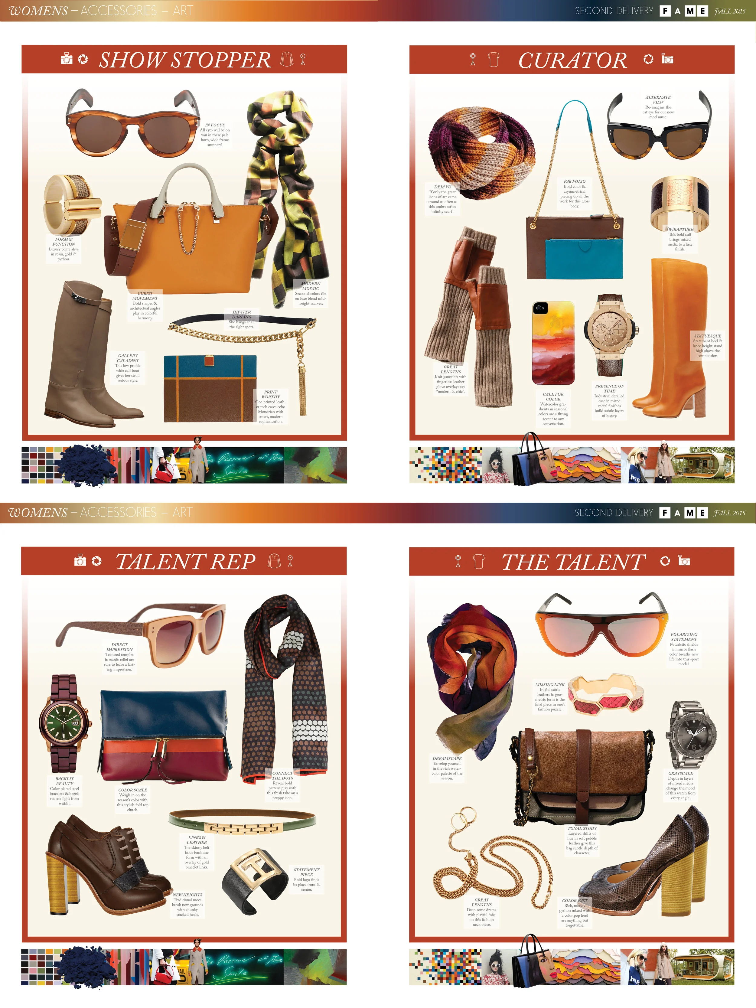  Second delivery takes form as  Art. &nbsp;A lways inspiring,&nbsp;seasonality invokes rich shades of camel along with artistic pops of color. &nbsp;The pop art scene of the Sixties is the back drop. &nbsp;The artistic contributions of Rothko, Stella