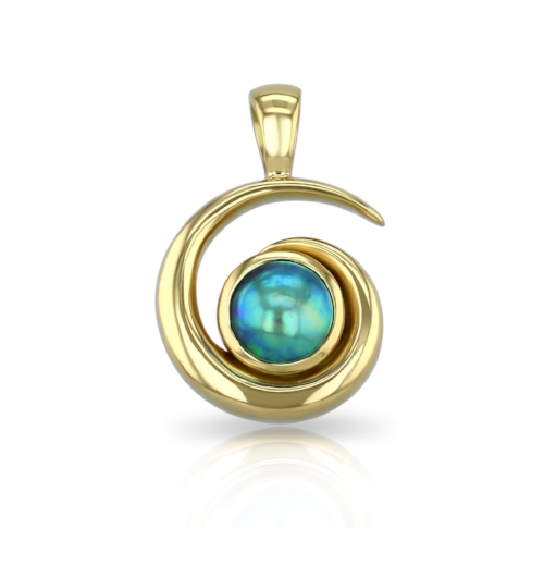 Eyris Pearl - Catherine Best Koru Pendant