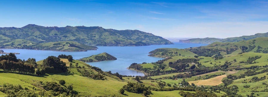 Akaroa Harbour New Zealand