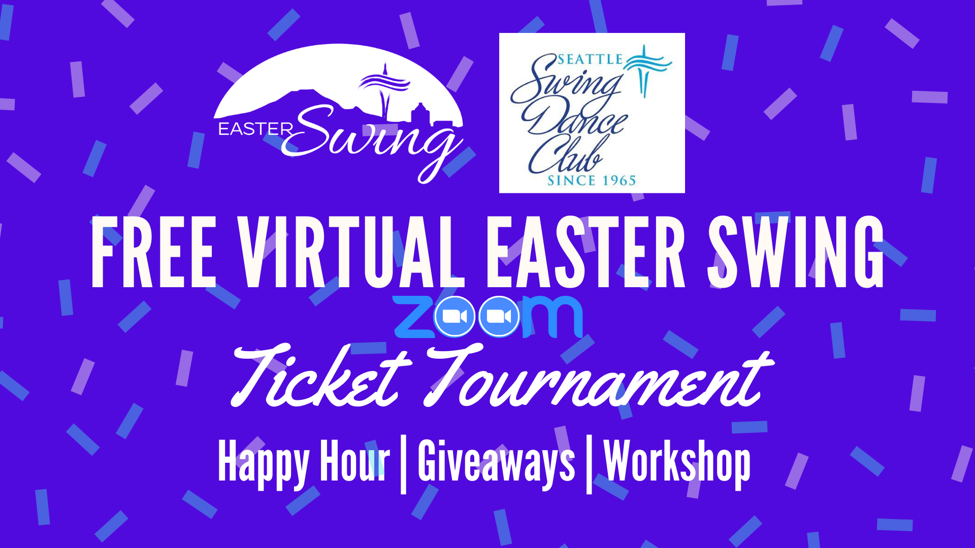 VIRTUAL Easter Swing Ticket Tournament Seattle Swing Dance Club