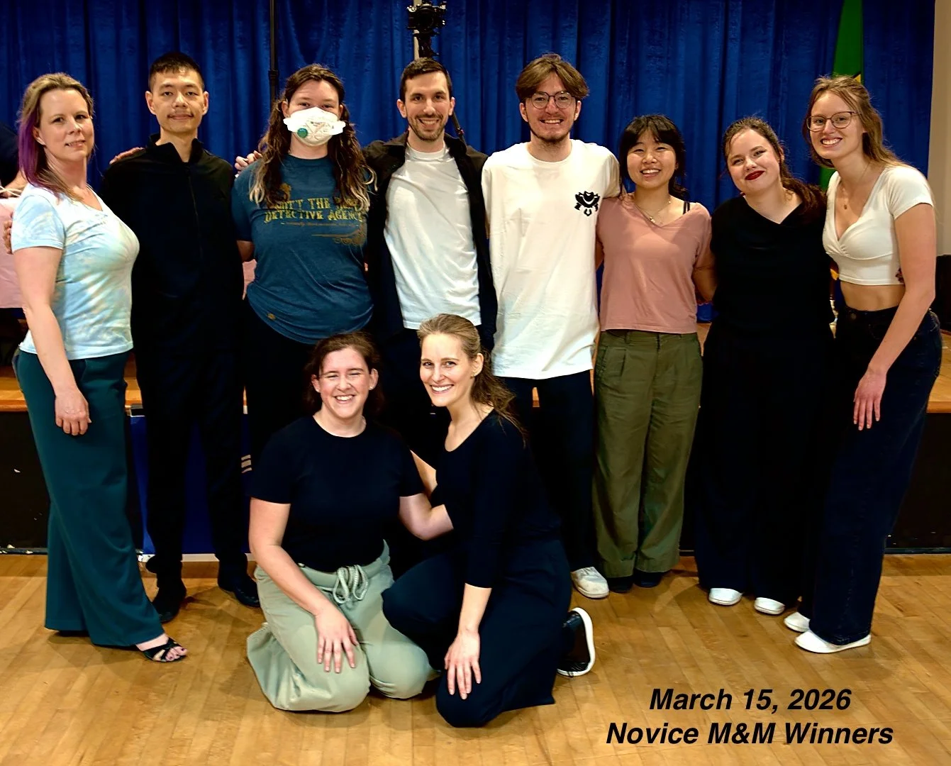 March 15, 2026 Novice Mix and Match Winners