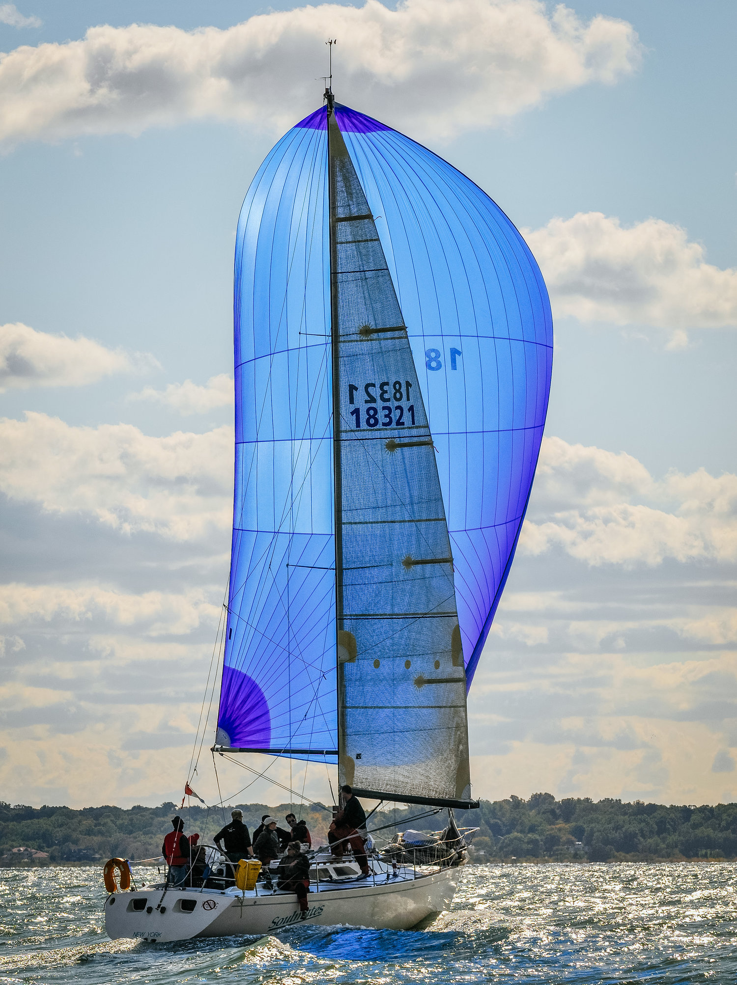 The Express 37 SOULMATES S2 Spinnaker