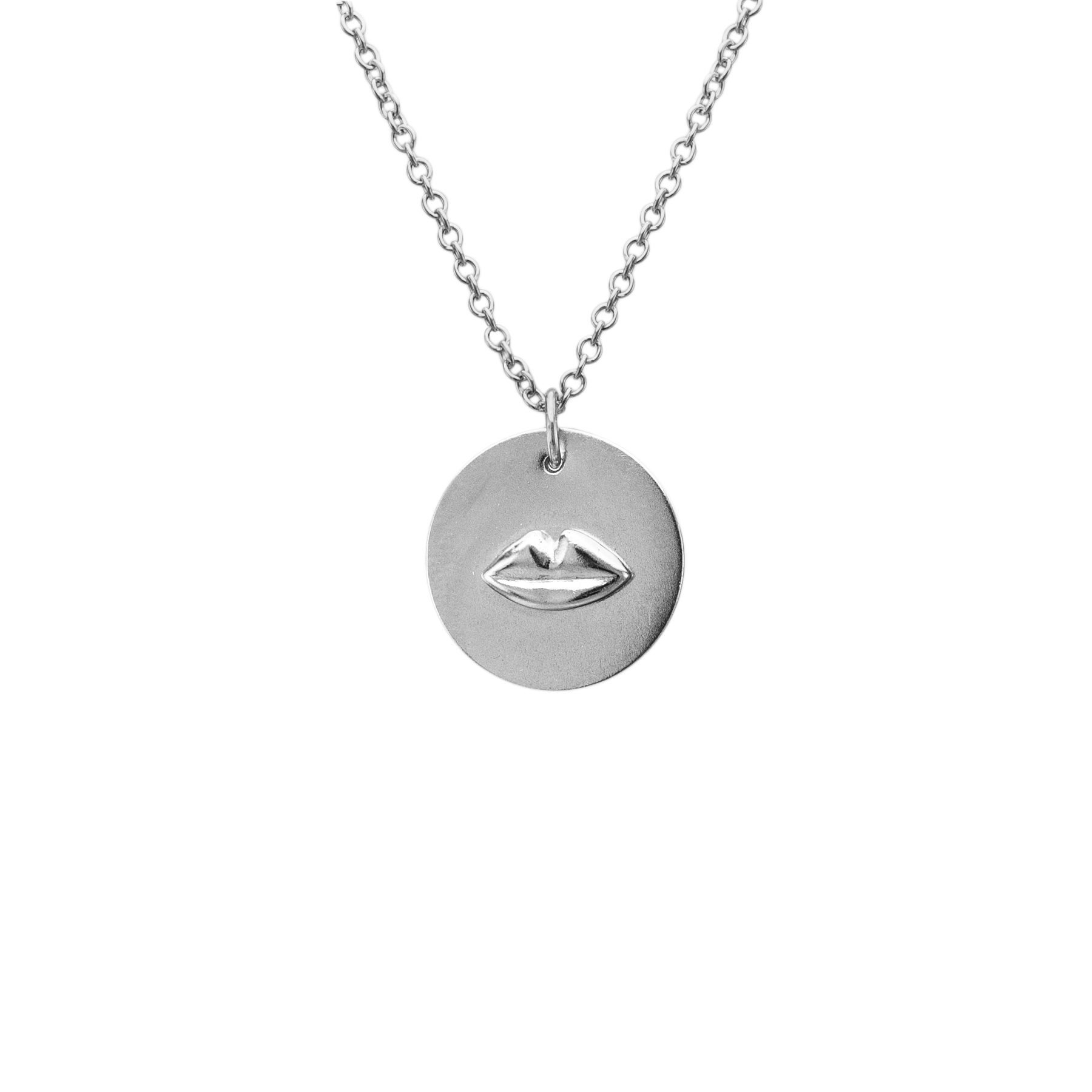 Medallion Silver Kiss