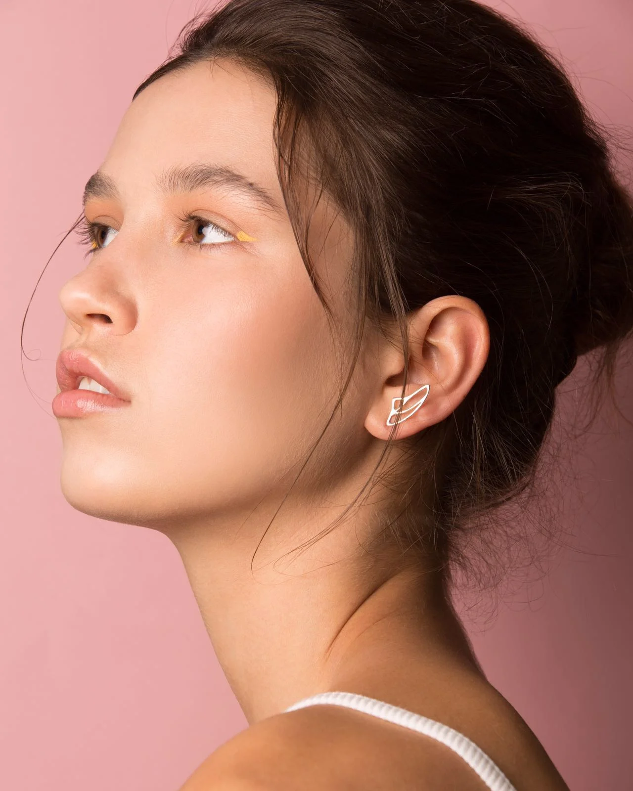 Studs Silver Butterfly