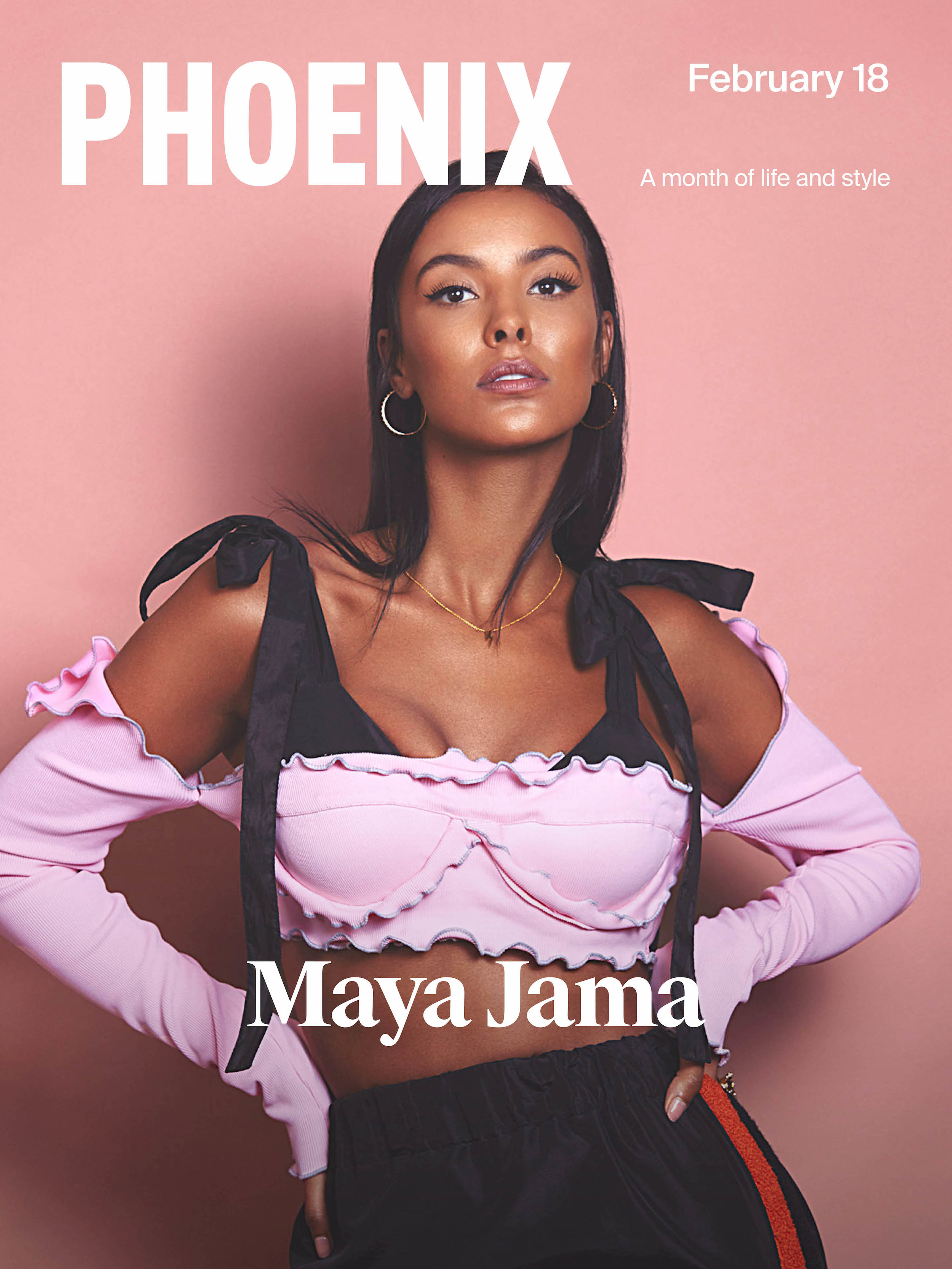 Maya Jama Phoenix Magazine