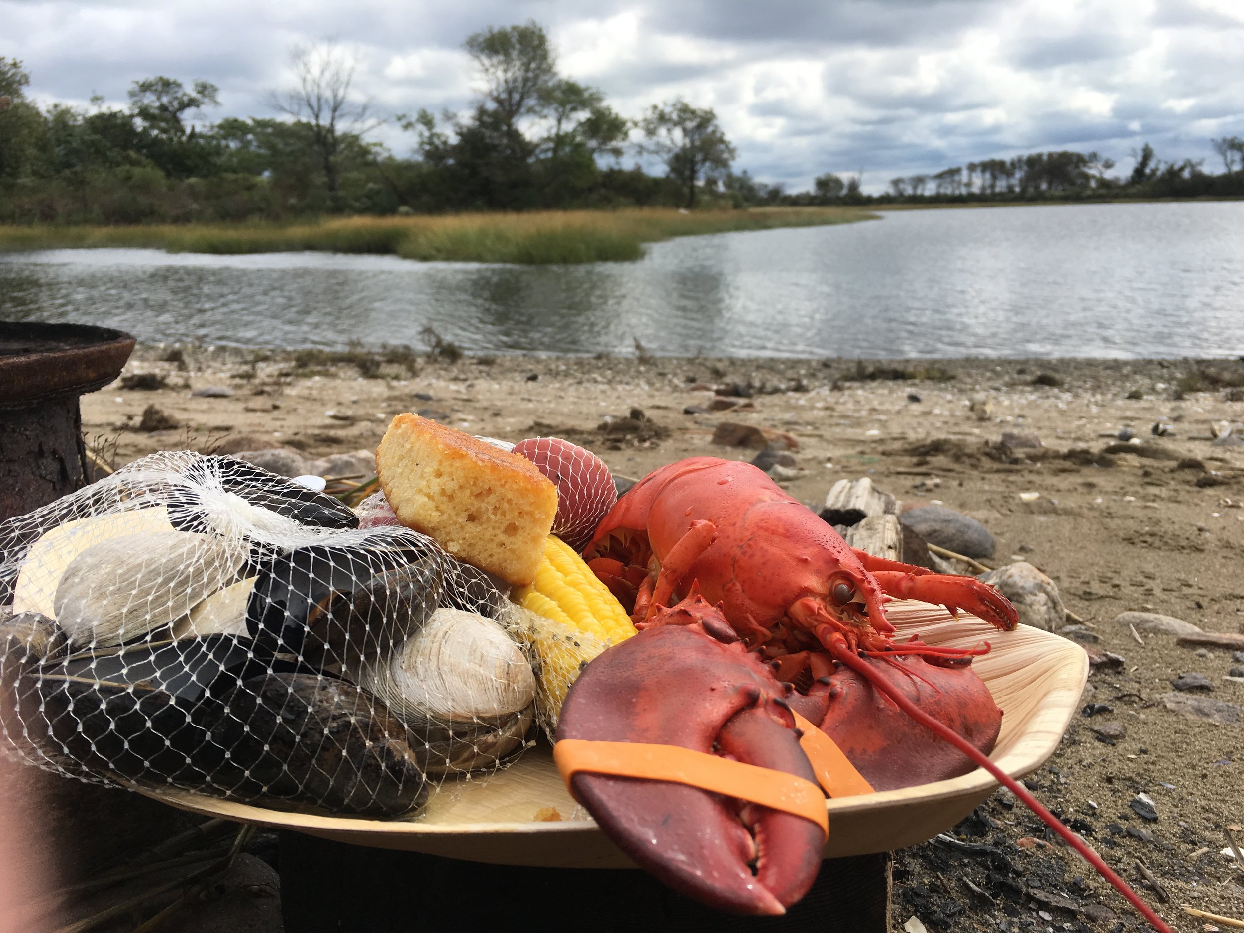 Bike and Kayak Clambake
