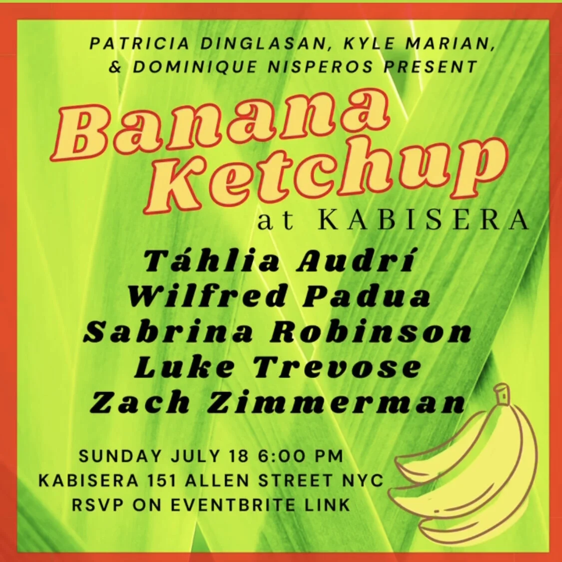 Banana Ketchup at Kabisera