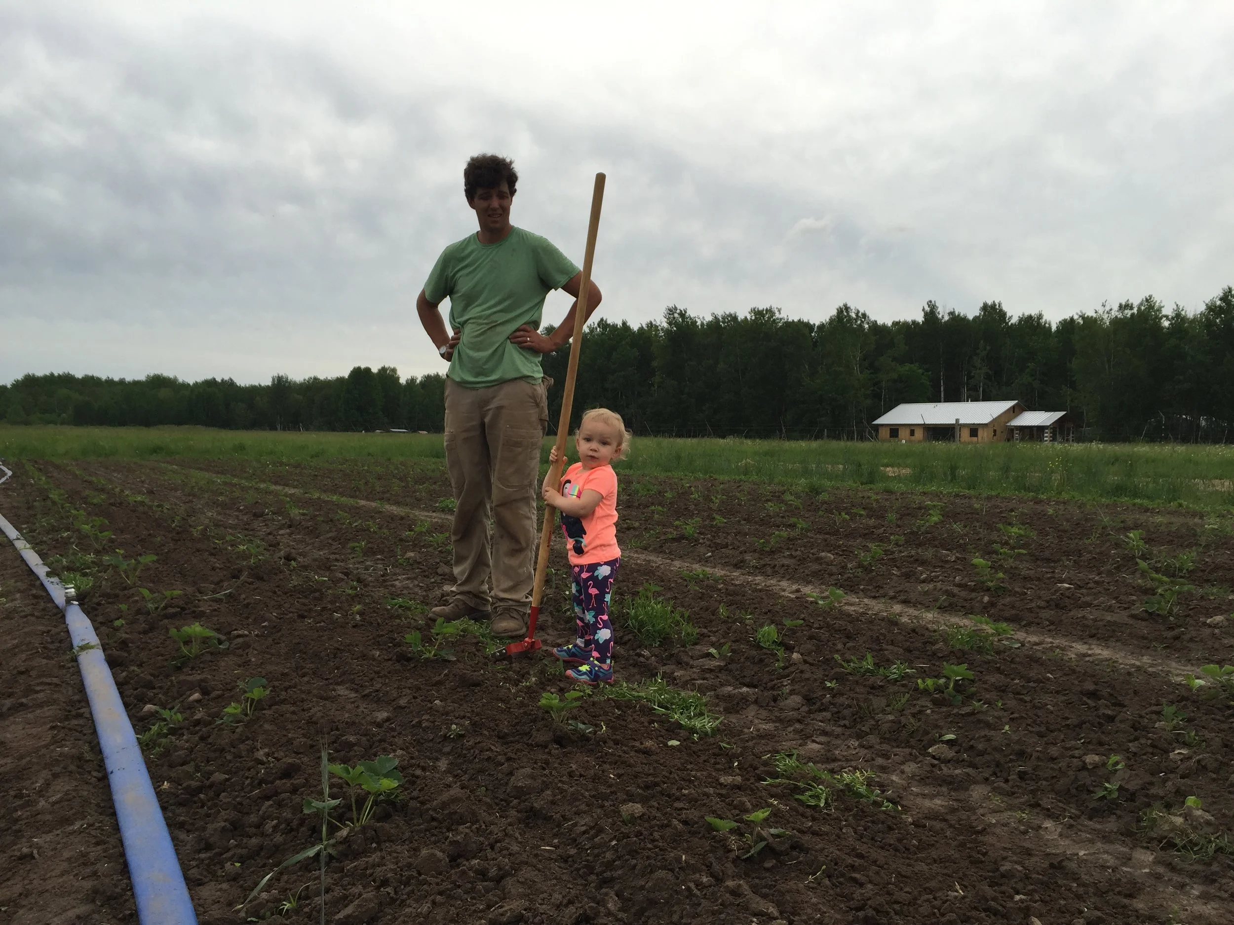 The kiddo shows me how it's done