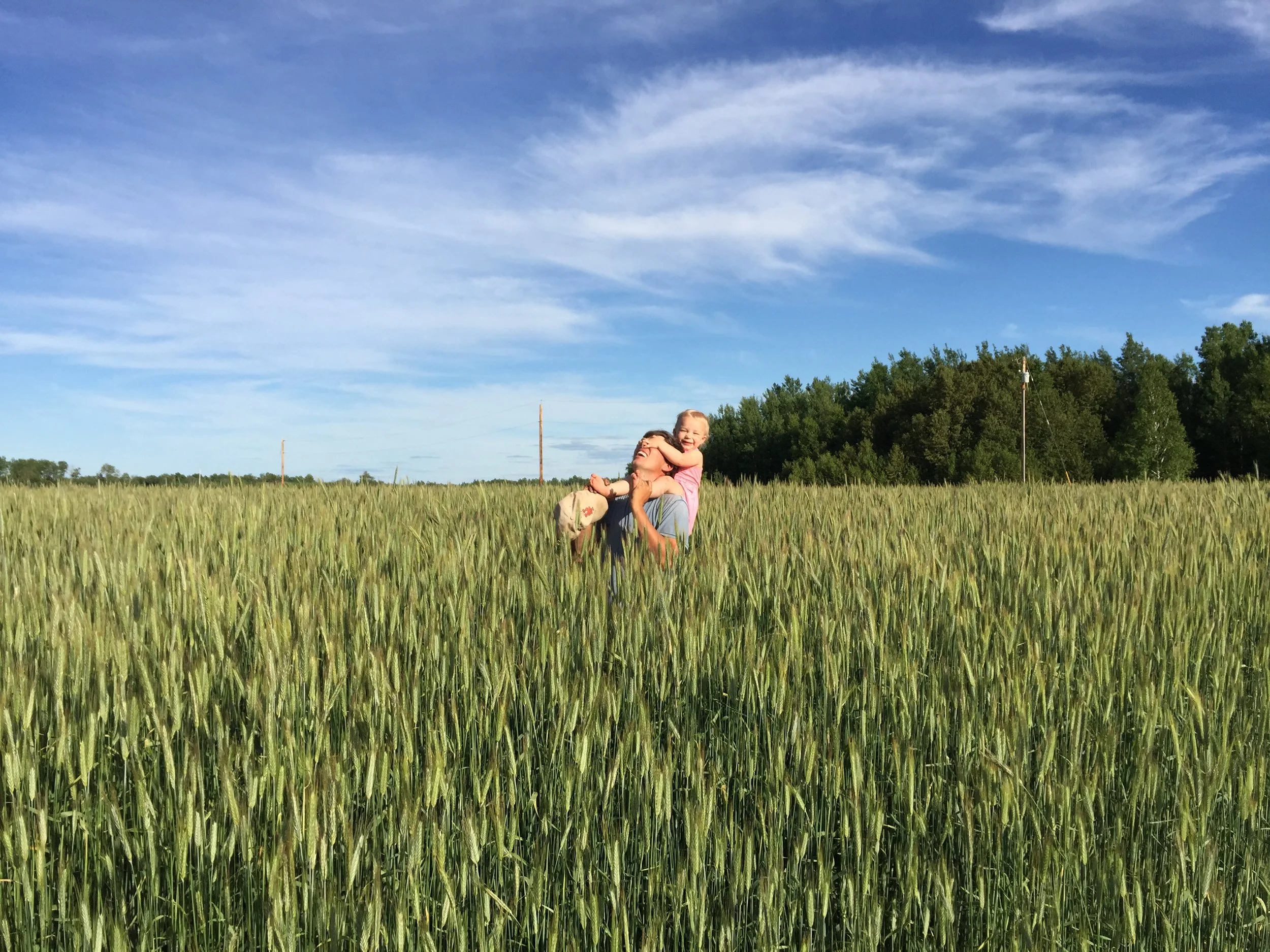 Two goofs in the rye