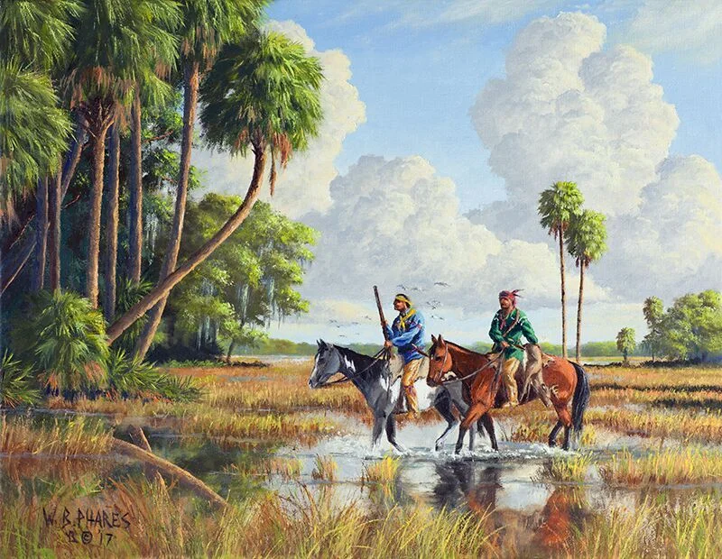 Morning Hunt on the Marsh