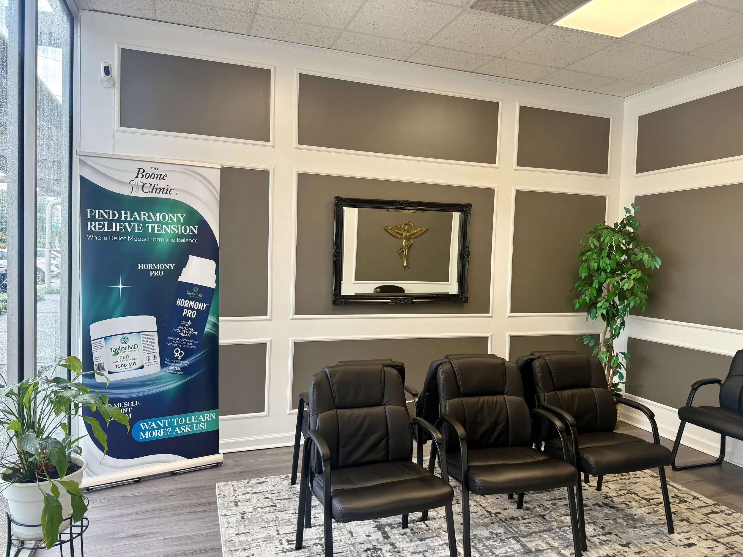 Boone banner clinic installation.jpg