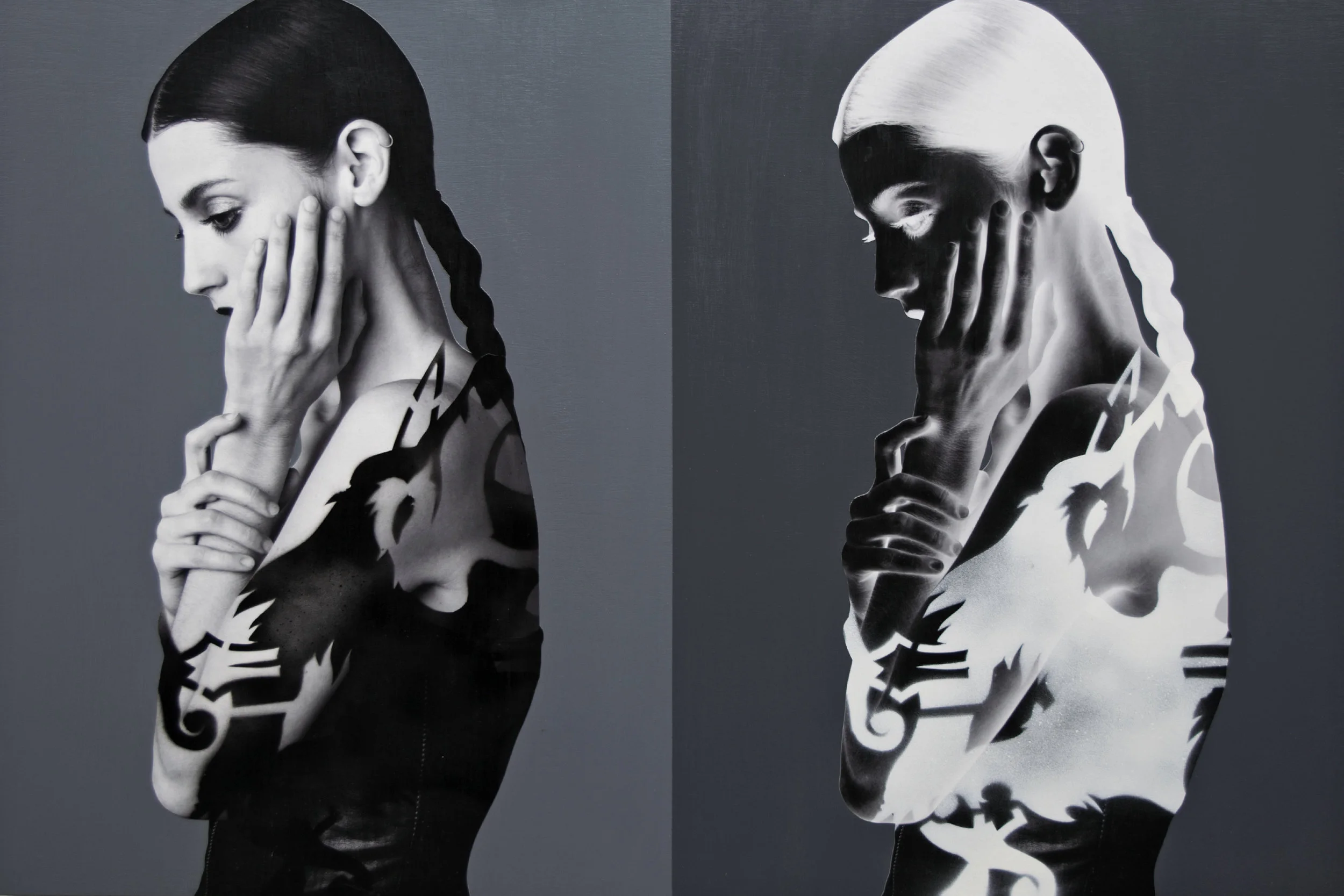 Untitled - Stencil, Photography - 36"x24"