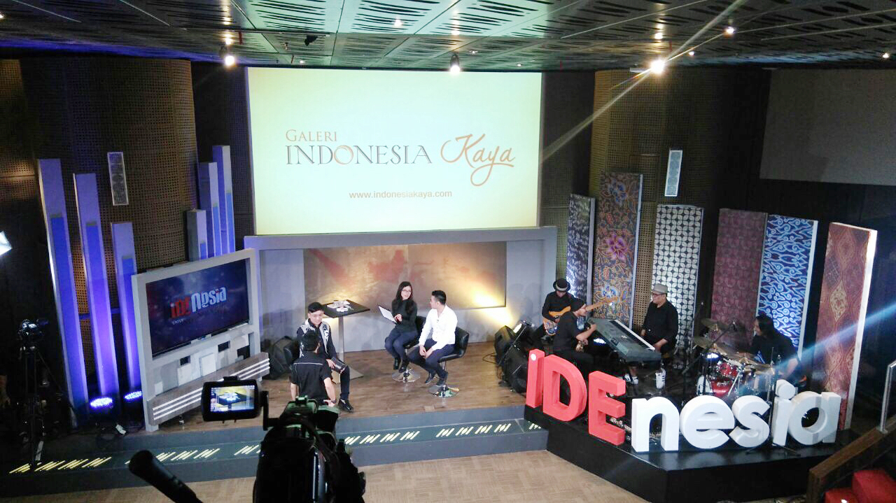 The talk show took place in Galeri Indonesia Kaya, Grand Indonesia, Jakarta Photo by Rojih Azka