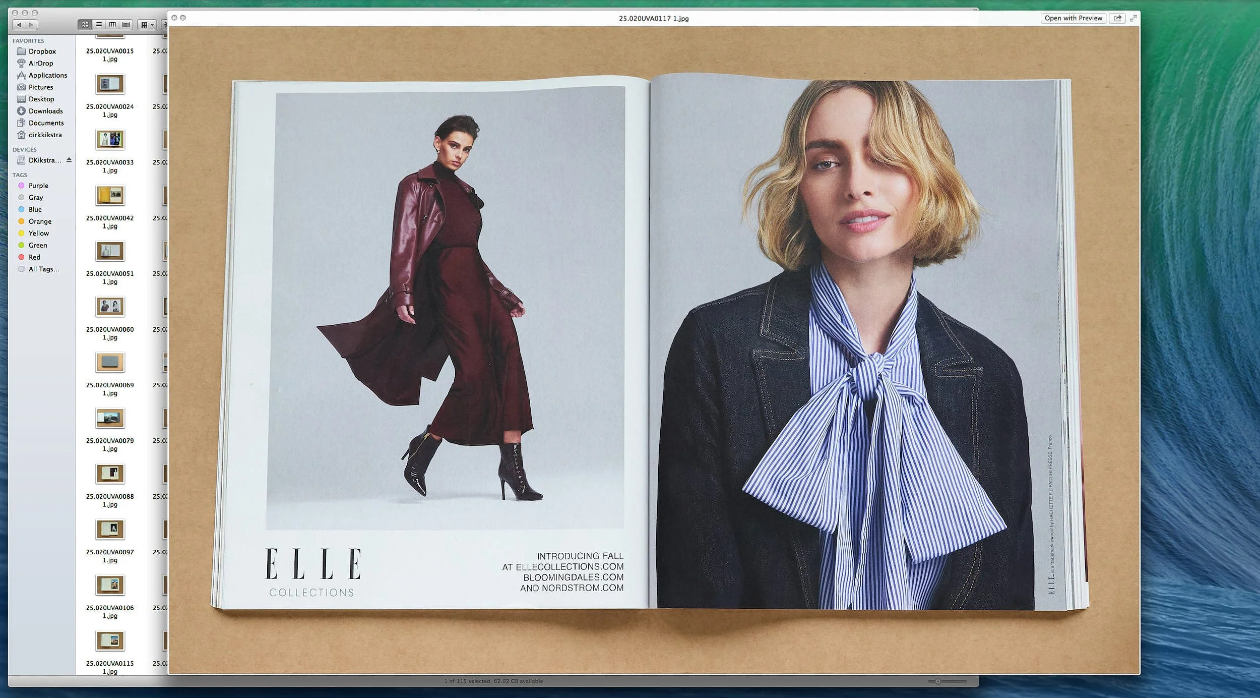 ELLE Campaign – Ashtyn Tate & Sophia Huitema, New York