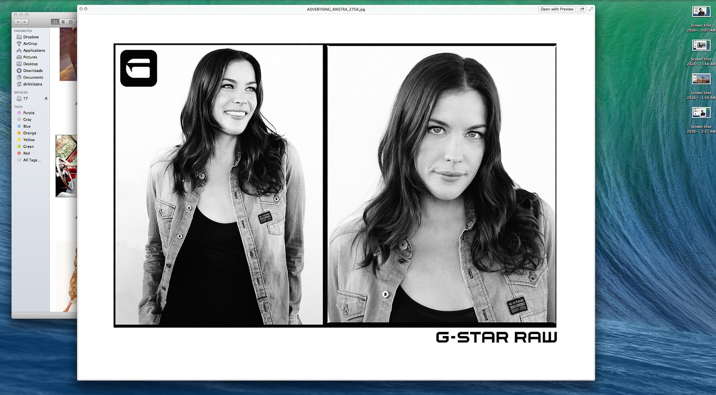 Liv Tyler – G-Star RAW, New York