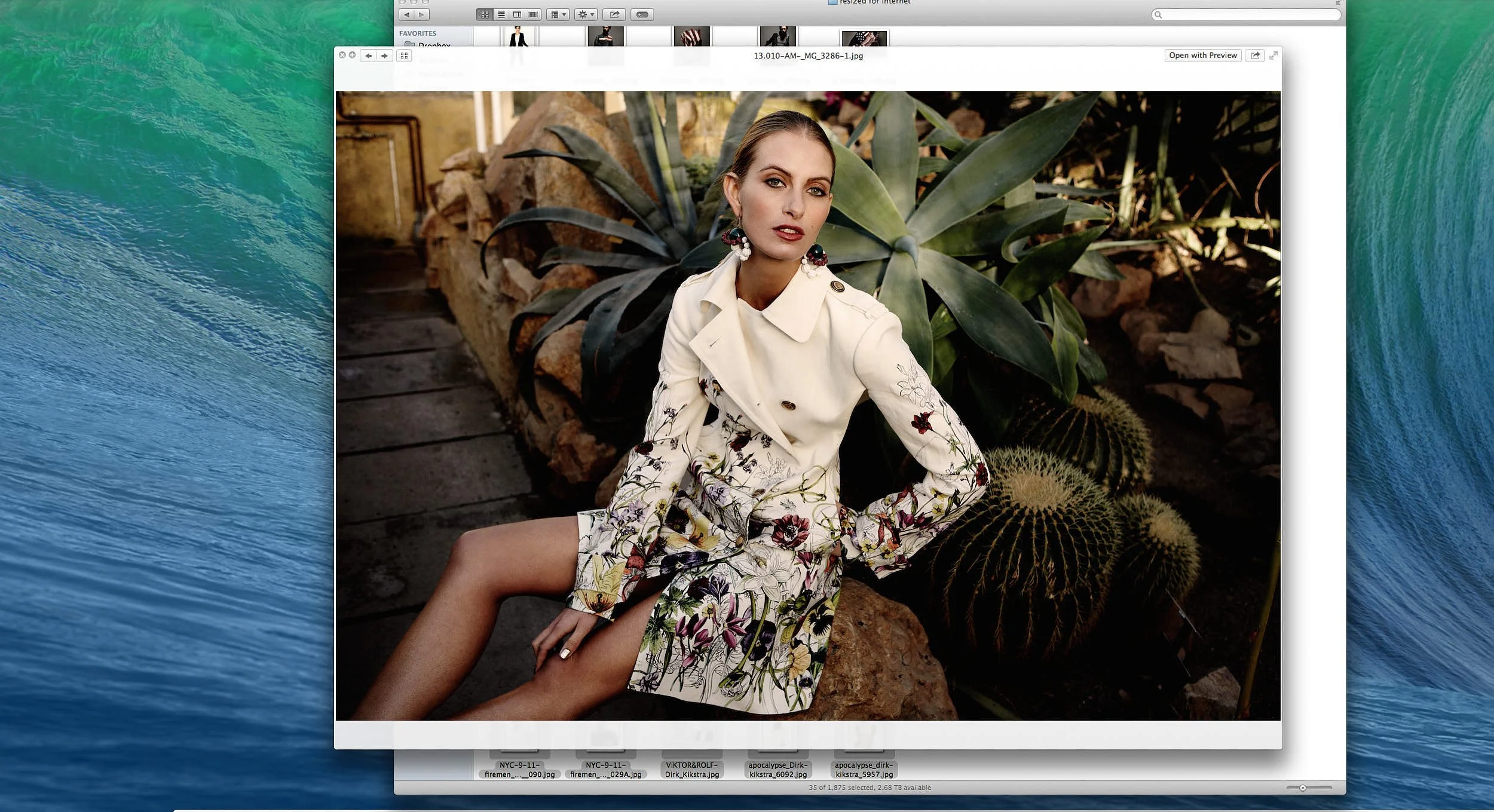 Dominique Ter Mors — Botanical Fashion Study, Amsterdam