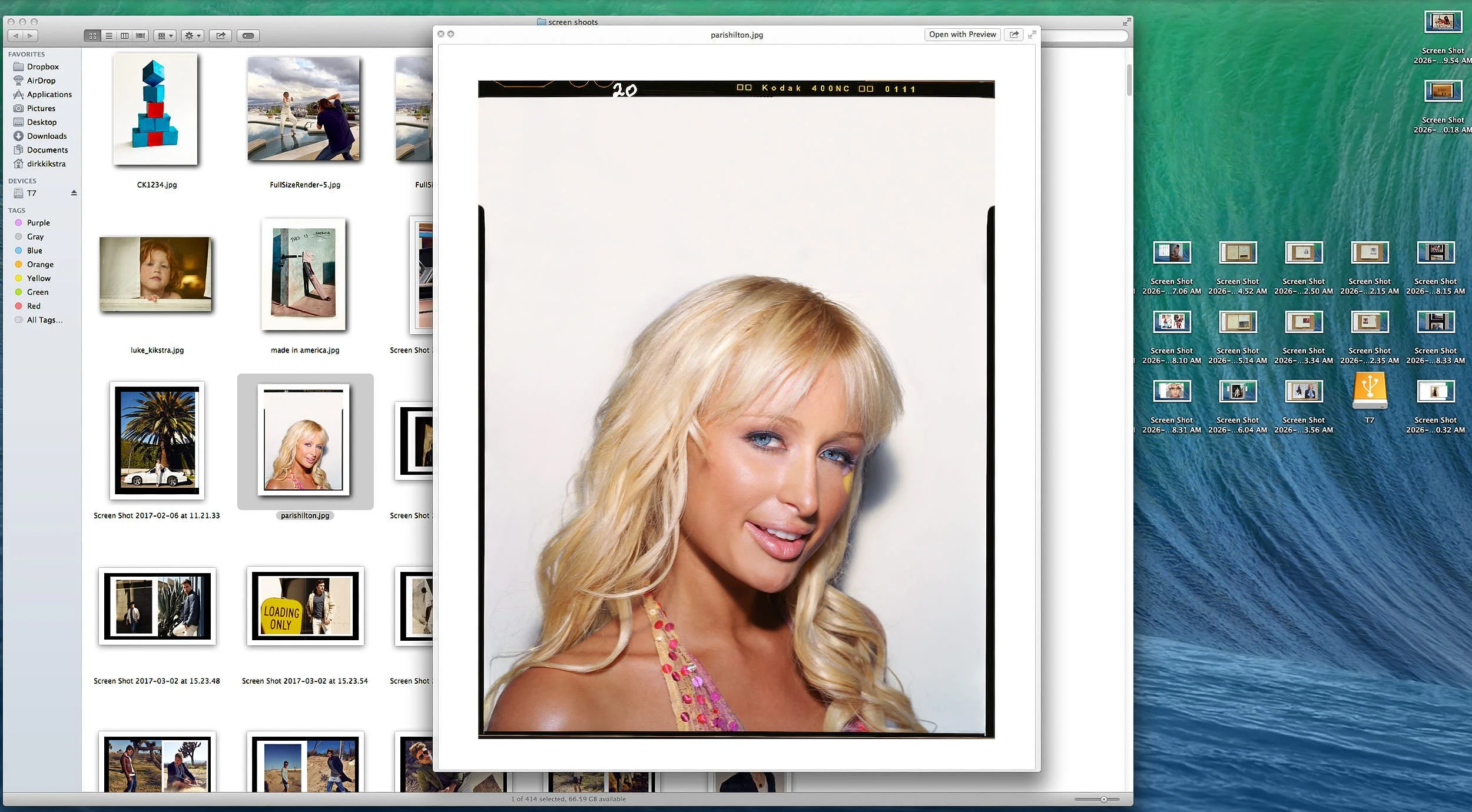 Paris Hilton — New York Fashion Week Portrait
