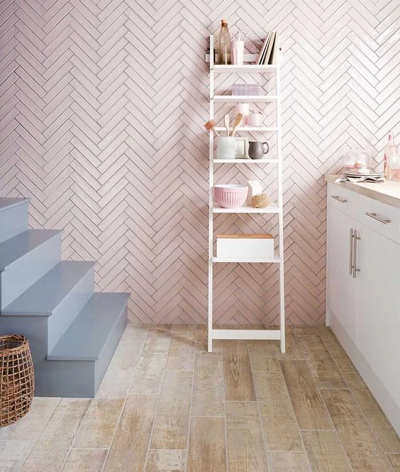 Try parquet on a statement wall for a ultra sleek modern look!