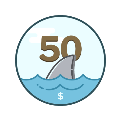 Savings Shark | $50 Saved