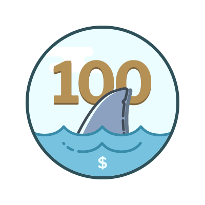 Savings Shark | $100 Saved
