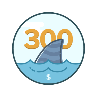 Savings Shark | $300 Saved