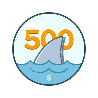 Savings Shark | $500 Saved